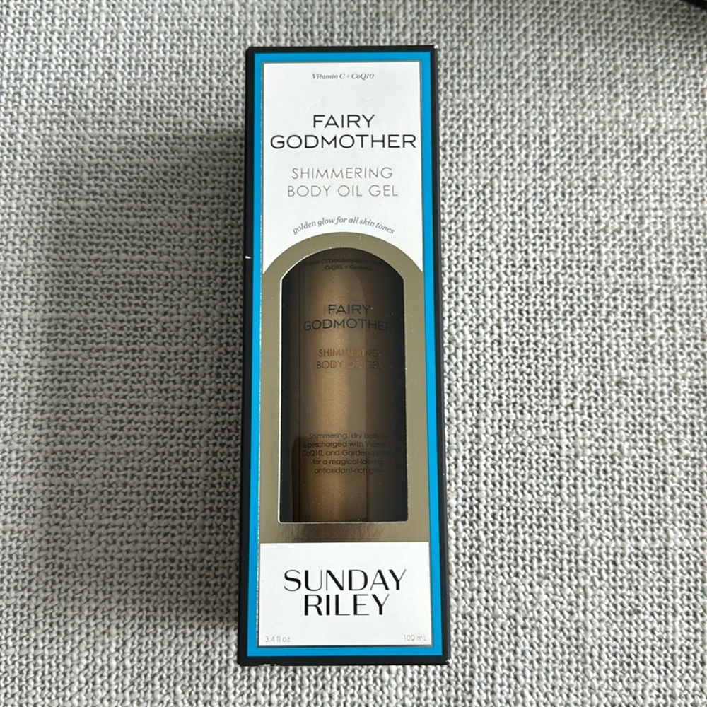 Sunday Riley Fairy Godmother Shimmering Body Oil Gel